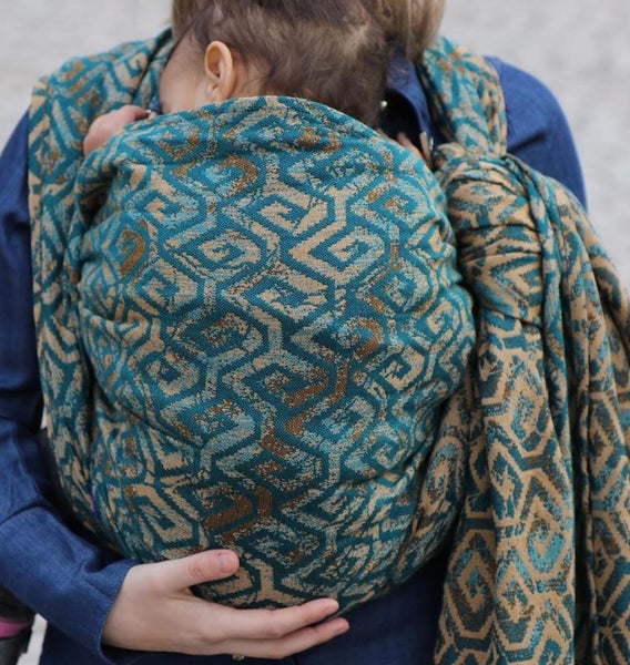 Yaro Xi Ultra Ocher Teal Seacell kantoliina