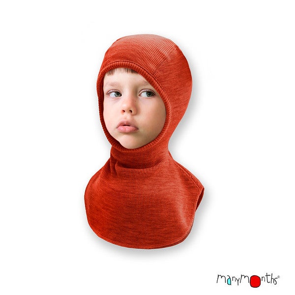 ManyMonths Natural Woollies Elephant Hood merinovillainen kyp&auml;r&auml;myssy